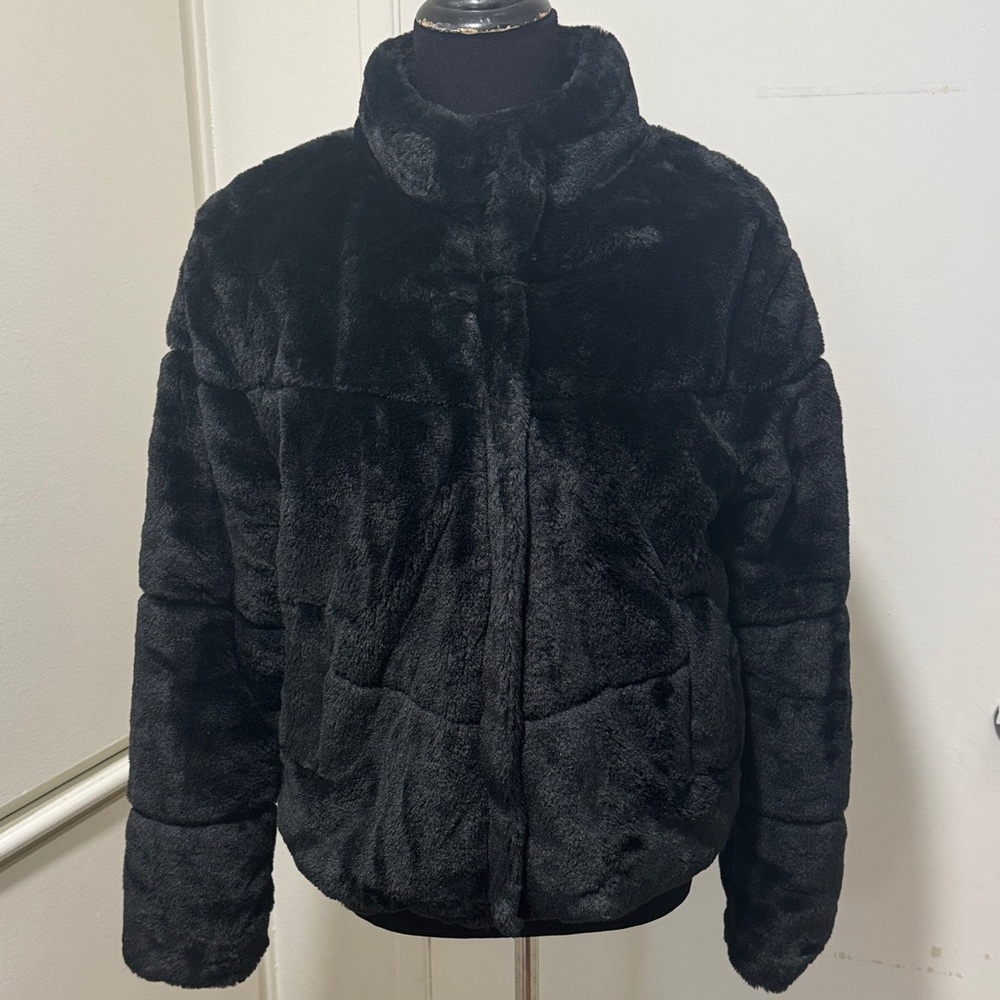 Ambiance Black Teddy Jacket